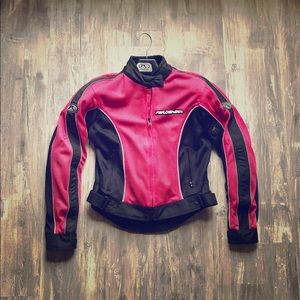 *SALE* Hot Pink/Black Moto Jacket - Fully Padded